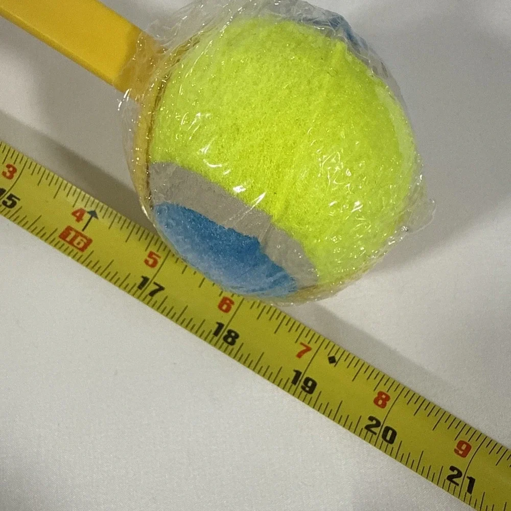 Greenbrier Kennel Club Ball Launcher Dog Toy Yellow Hands-Free Pickup Fetch